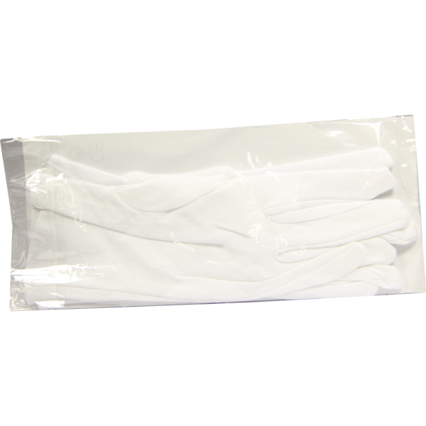 HANDSCHUHE Zwirn BW Gr.12 weiß