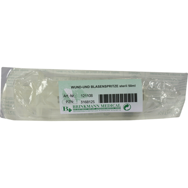 WUND UND BLASENSPRITZE 50 ml steril