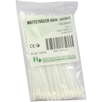 WATTETRÄGER unsteril kleiner Wattekopf