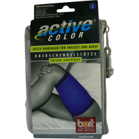 BORT ActiveColor Oberschenkelstütze L blau