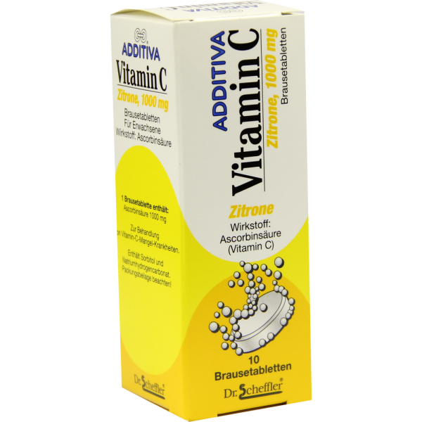 ADDITIVA Vitamin C Brausetabletten