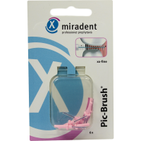 MIRADENT Interd.Pic-Brush Ersatzb.x-large bordeaux