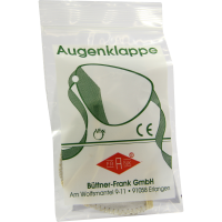 AUGENKLAPPE mit Gummiband sandfarben