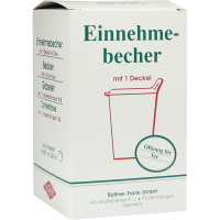 EINNEHMEBECHER Kunststoff m.abnehmb.Trinkdeckel