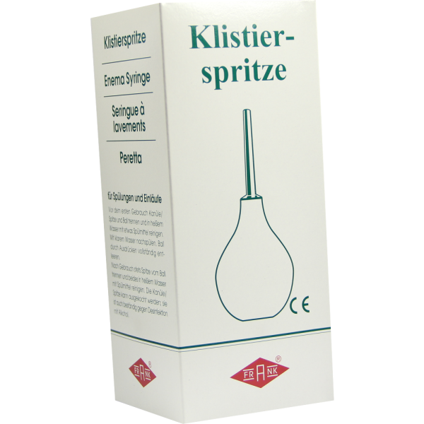 KLISTIERSPRITZE Gr.7 birnf.m.Kan.260 g