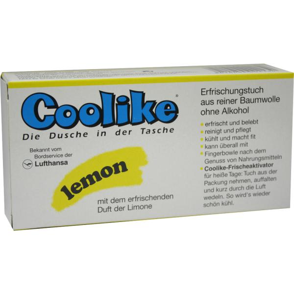 COOLIKE Feucht Tücher lemon BW