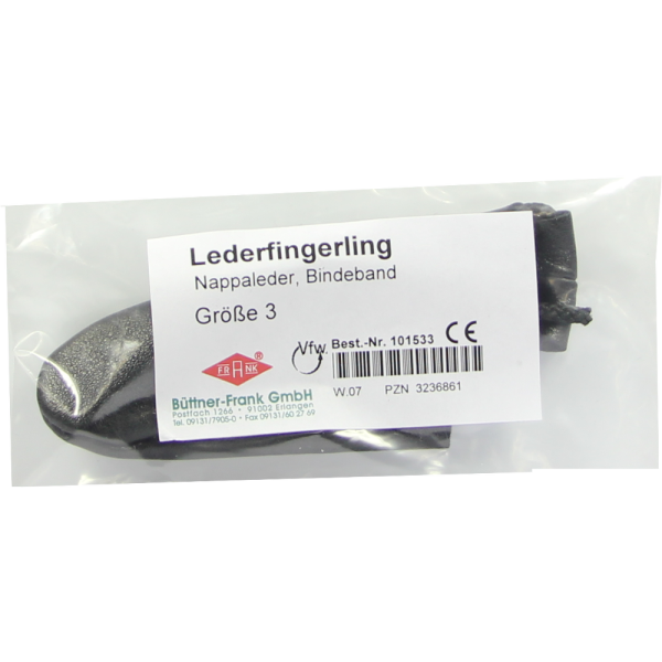 FINGERLING Leder Gr.3 Bindeband