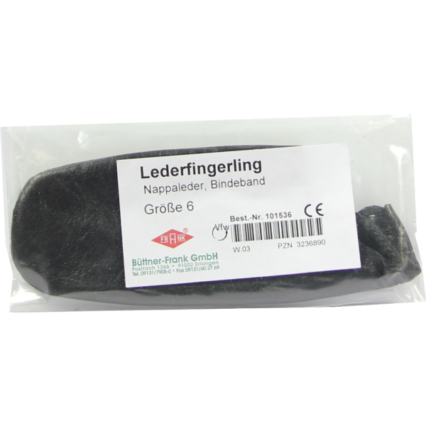 FINGERLING Leder Gr.6 Bindeband