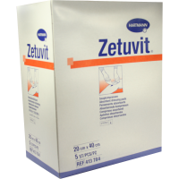 ZETUVIT Saugkompressen steril 20x40 cm