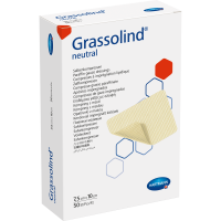 GRASSOLIND Salbenkompressen 7,5x10 cm steril