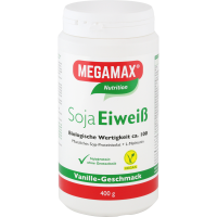 MEGAMAX Soja Eiweiß Vanille Pulver