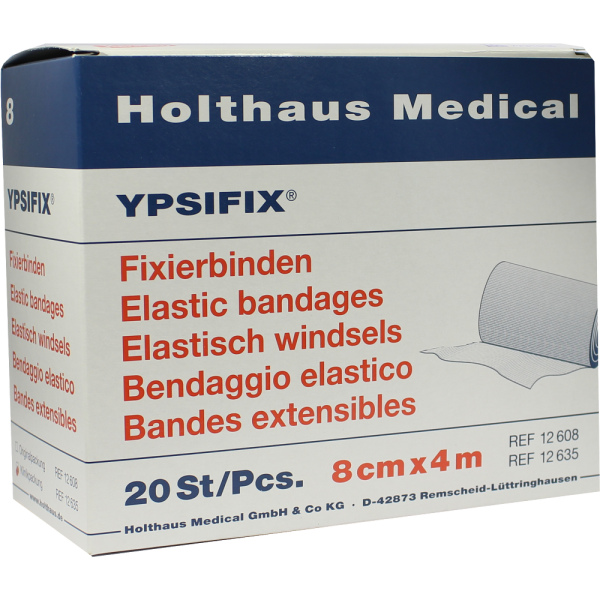 FIXIERBINDE YPSIFIX elastisch 8 cmx4 m lose