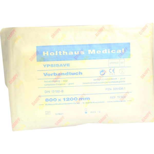 VERBANDTUCH YPSISAVE 80x120 cm groß steril