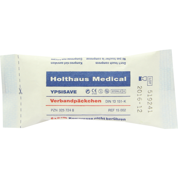 VERBANDPÄCKCHEN YPSISAVE 6x8 cm klein