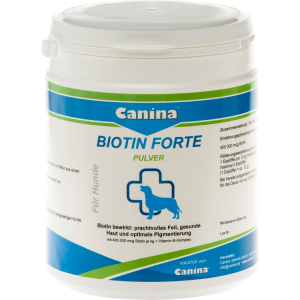 BIOTIN FORTE Pulver vet.