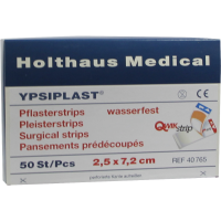 PFLASTERSTRIPS YPSIPLAST wasserfest 2,5x7,2 cm