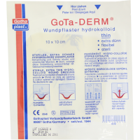 GOTA-DERM thin hydrokoll.Wundpfl.steril 10x10 cm