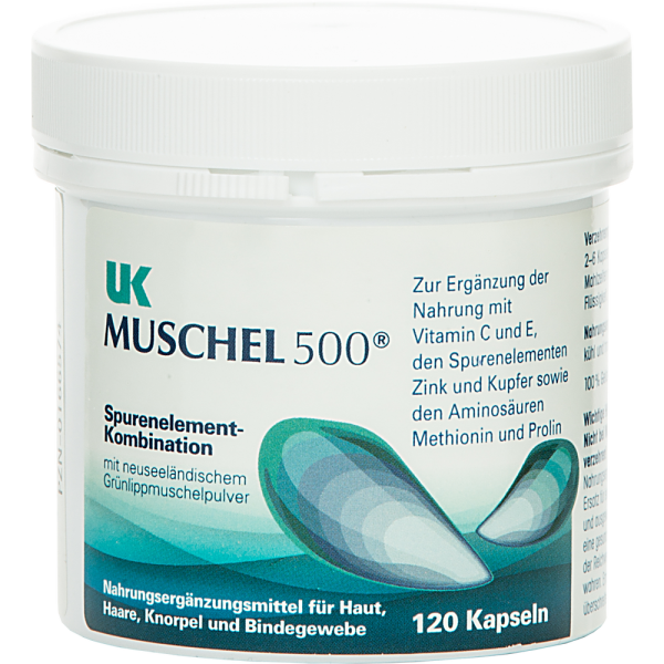 UK Muschel 500 Kapseln