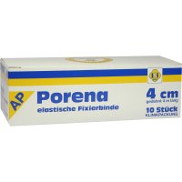 PORENA elast.Mullbinde 4 cm weiß o.Cello