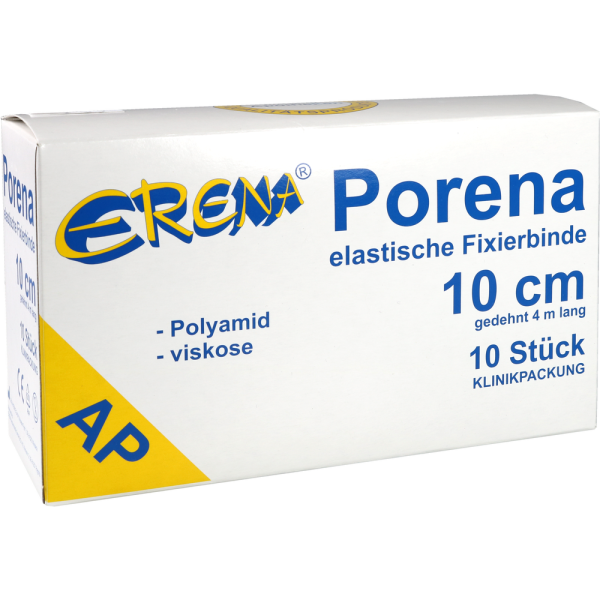 PORENA elast.Mullbinde 10 cm weiß o.Cello