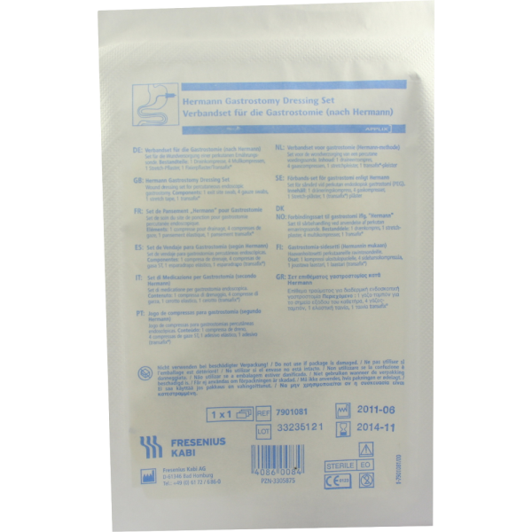 VERBANDSET f.d.Gastrostomie nach Herrmann