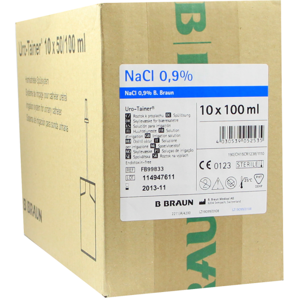 URO TAINER Natrium Chlorid Lösung 0,9%
