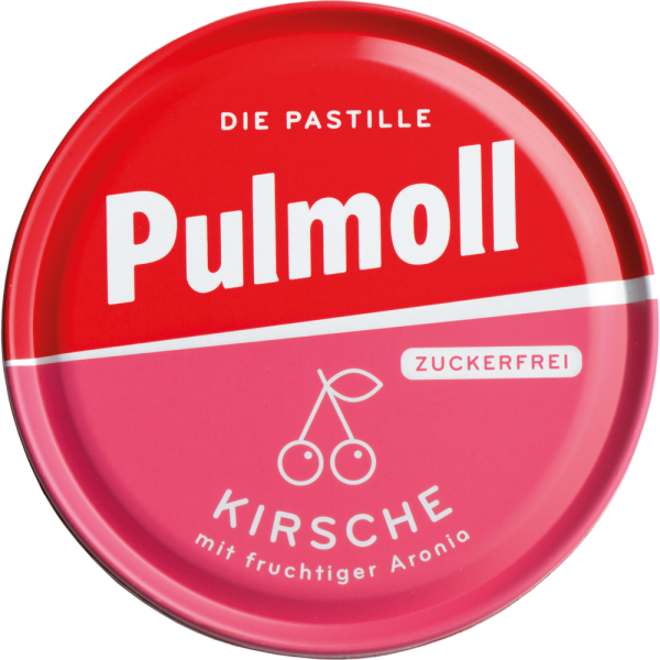 PULMOLL Kirsche zuckerfrei Bonbons