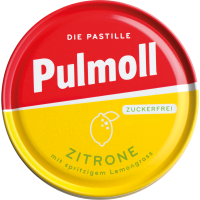 PULMOLL Zitrone zuckerfrei Bonbons
