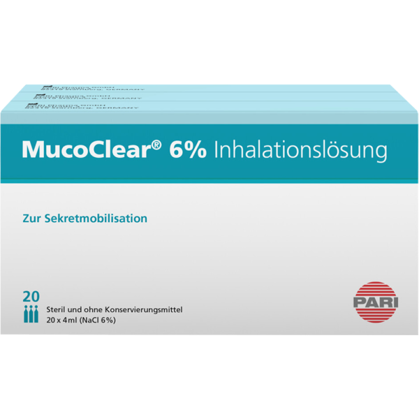 MUCOCLEAR 6% NaCl Inhalationslösung