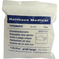 HANDSCHUHE Einmal YPSIMED Vinyl groß