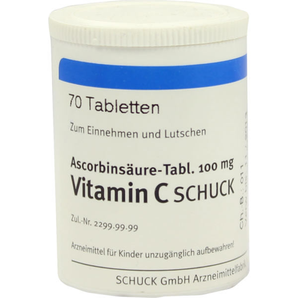 ASCORBINSÄURE Tabl. 100 mg Vitamin C