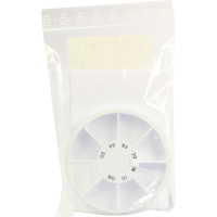 TABLETTENSPENDER Icron 7-Fächer transp.Deckel rund