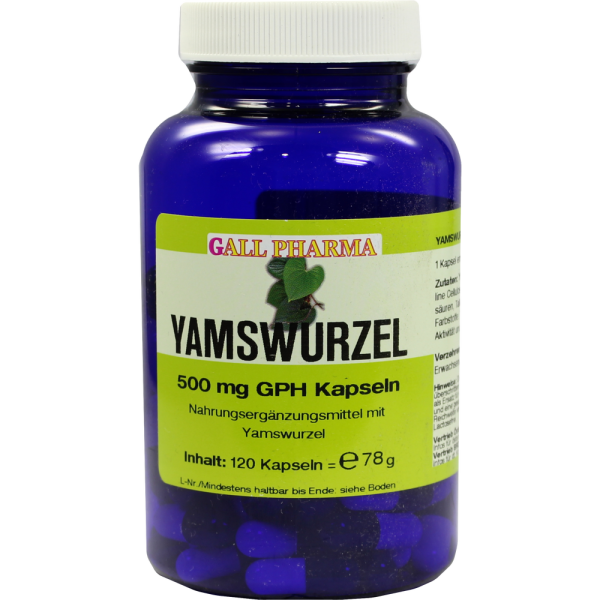YAMSWURZEL 500 mg GPH Kapseln