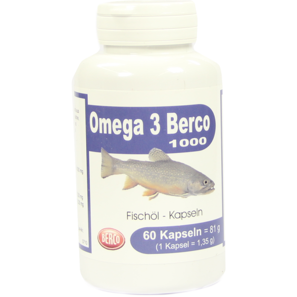 OMEGA-3 BERCO 1000 mg Kapseln
