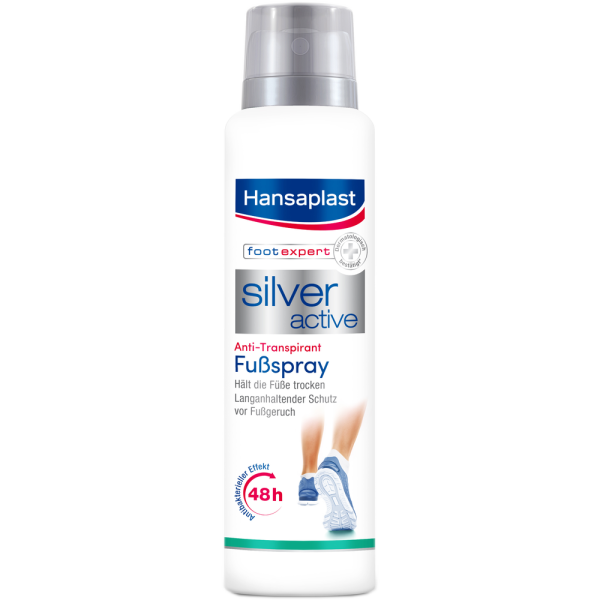 HANSAPLAST Fußspray Silver Active