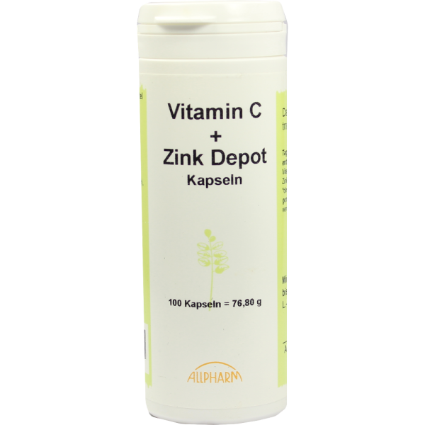 VITAMIN C+ZINK Depot Kapseln