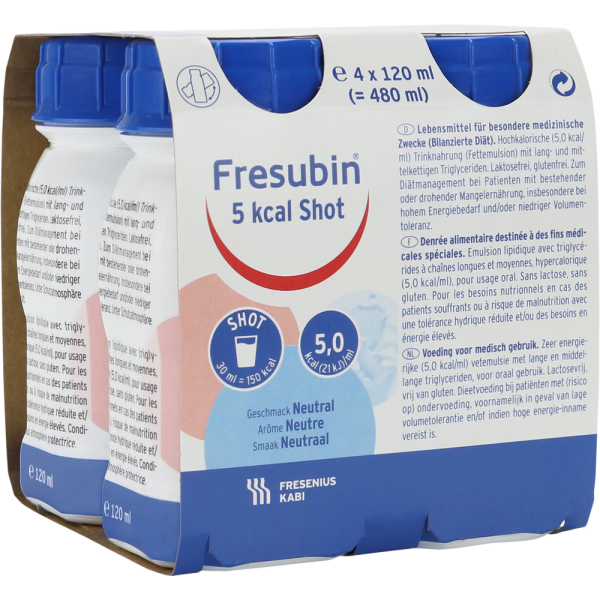 FRESUBIN 5 kcal SHOT Neutral Lösung