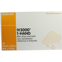 OPSITE IV 3000 10x12 cm transp.Kanülenfixier.