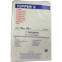 TOPPER 8 Kompr.10x20 cm unsteril