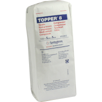 TOPPER 8 Kompr.5x5 cm unsteril