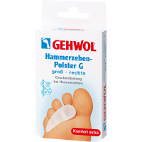 GEHWOL Polymer Gel Hammerzehenpolster G rechts