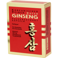 KOREANISCHER Reiner Roter Ginseng Pulverextr.Kaps.