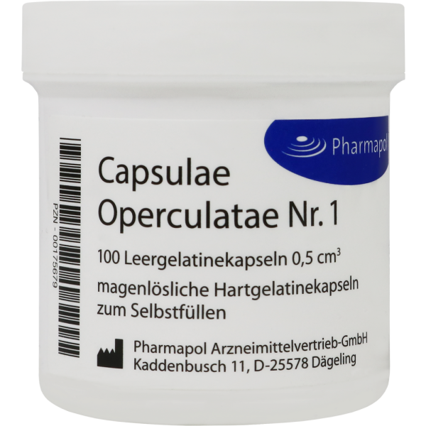 CAPSULAE Operculatae Kapseln Nr.1 0,5