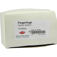 FINGERLING Gummi Gr.4 transparent