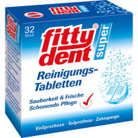 FITTYDENT super Reinigungstabletten