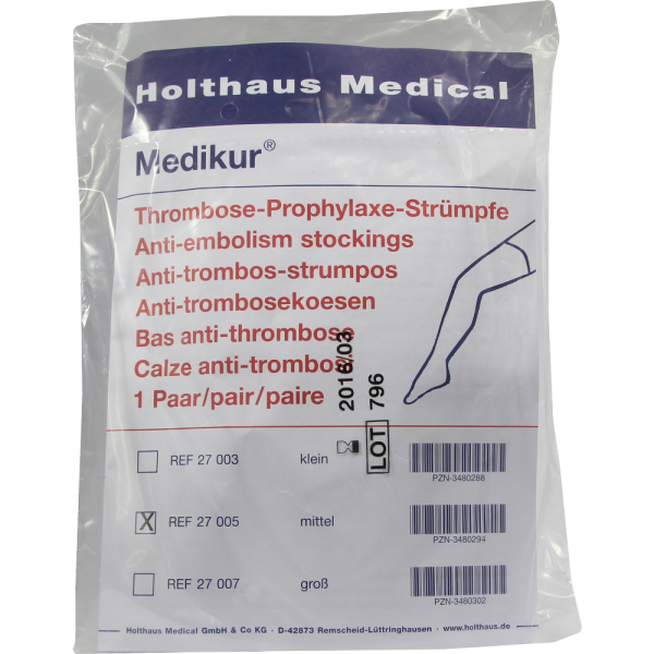 THROMBOSE Prophylaxe Strumpf mittel