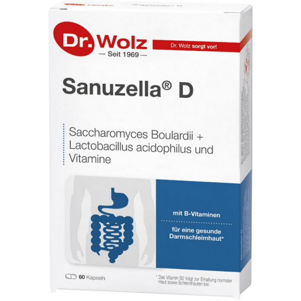 SANUZELLA D Zellulose Kapseln