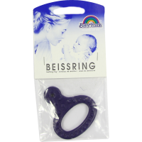 BEISSRING mit Griff blau