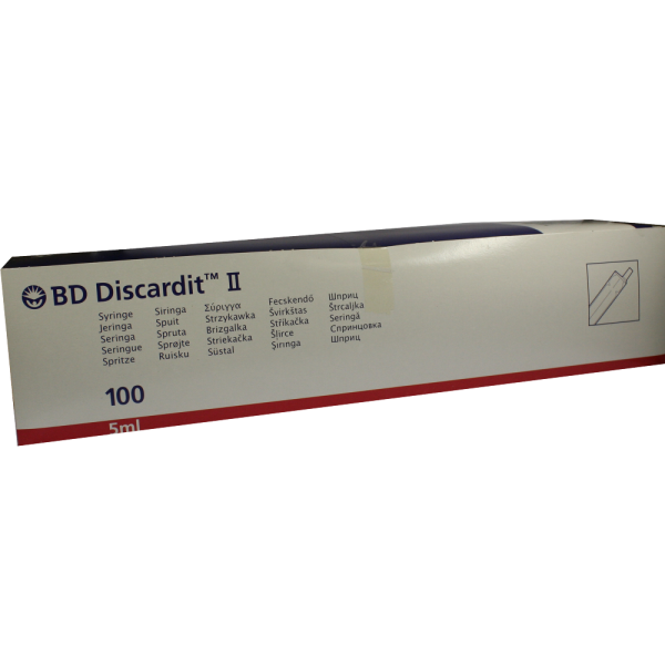 BD DISCARDIT II Spritze 5 ml