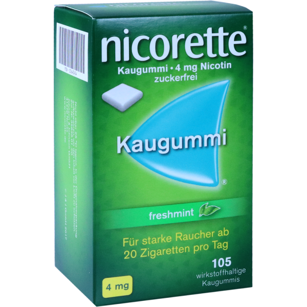 NICORETTE Kaugummi 4 mg freshmint